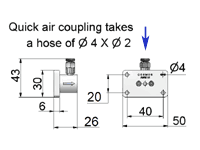 AIR WIPE AWM 51 DIMENSIONS