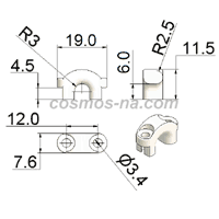 FLYER BOW GUIDE BG 5 FOR SAMP 630, 800