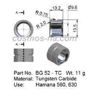 wire guide-bow guide bg 52-tc