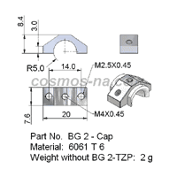 wire guide-bow guide bg 2 cap