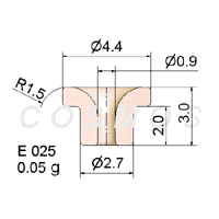 EYELET GUIDE E 025