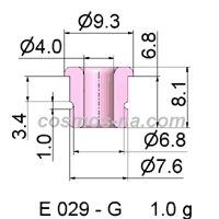 WIRE GUIDE GROOVED EHELET E 029 G