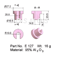 Wire Guide - Eyelet E 127