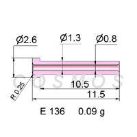 EYELET GUIDE E 136