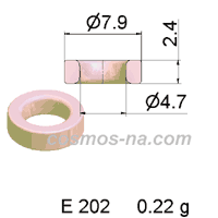 WIRE GUIDE RING WITHOUT GROOVE E 202