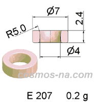 WIRE GUIDE RING WITHOUT GROOVE E 207