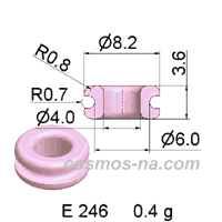 WIRE GUIDE GROOVED RING E 246