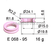 Grooved ring E 068 - 95