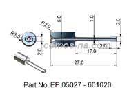 wire guides-a flyer coil winding nozzle