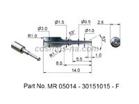 wire guides-a flyer coil winding nozzle