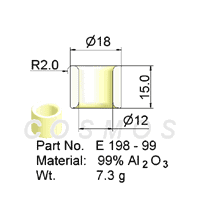 Wire Guide Ring, Non-grooved, part No. E 198 - 99