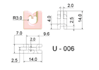 WIRE GUIDE-U GUIDE U 006